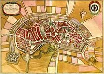 Wenzel Hollars Stadtplan von 1633