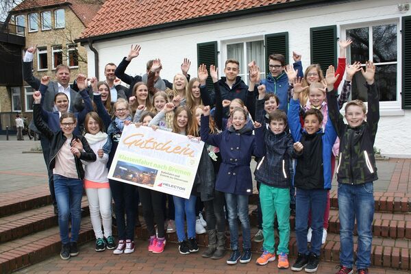 Preisubergabe Klimabotschafter Ursulaschule.