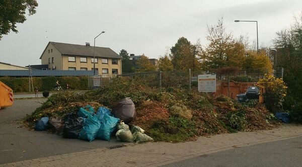 Gartenabfallplatz Meller Landstraße.