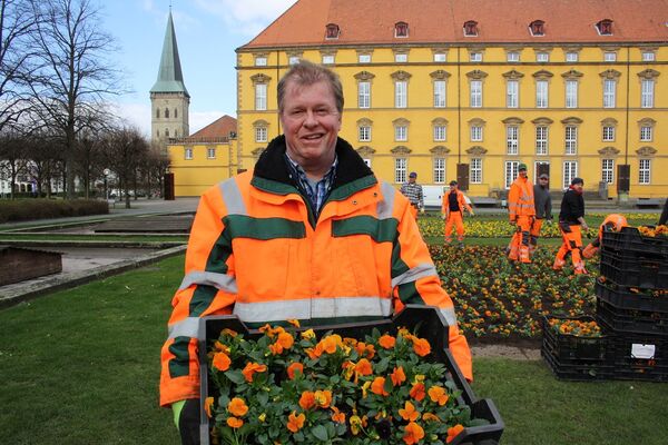 Schlossgartenbepflanzung Gärtner Ansgar Brune.