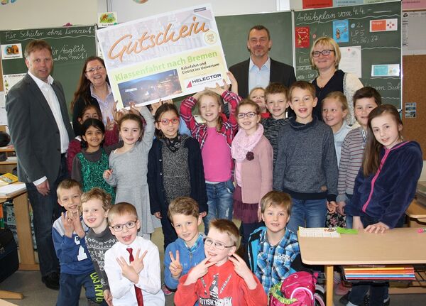 Preisubergabe Grundschule Eversburg Klasse 2a.