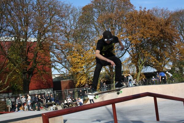 Eröffnung Skatepark Sprung.