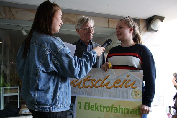 Stadtputztag 2019 Gewinnerin Mia Mönnig.