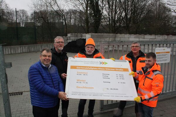 Gartenabfallplatz Klaus Stürmer Straße OSB KatrinHofmann.